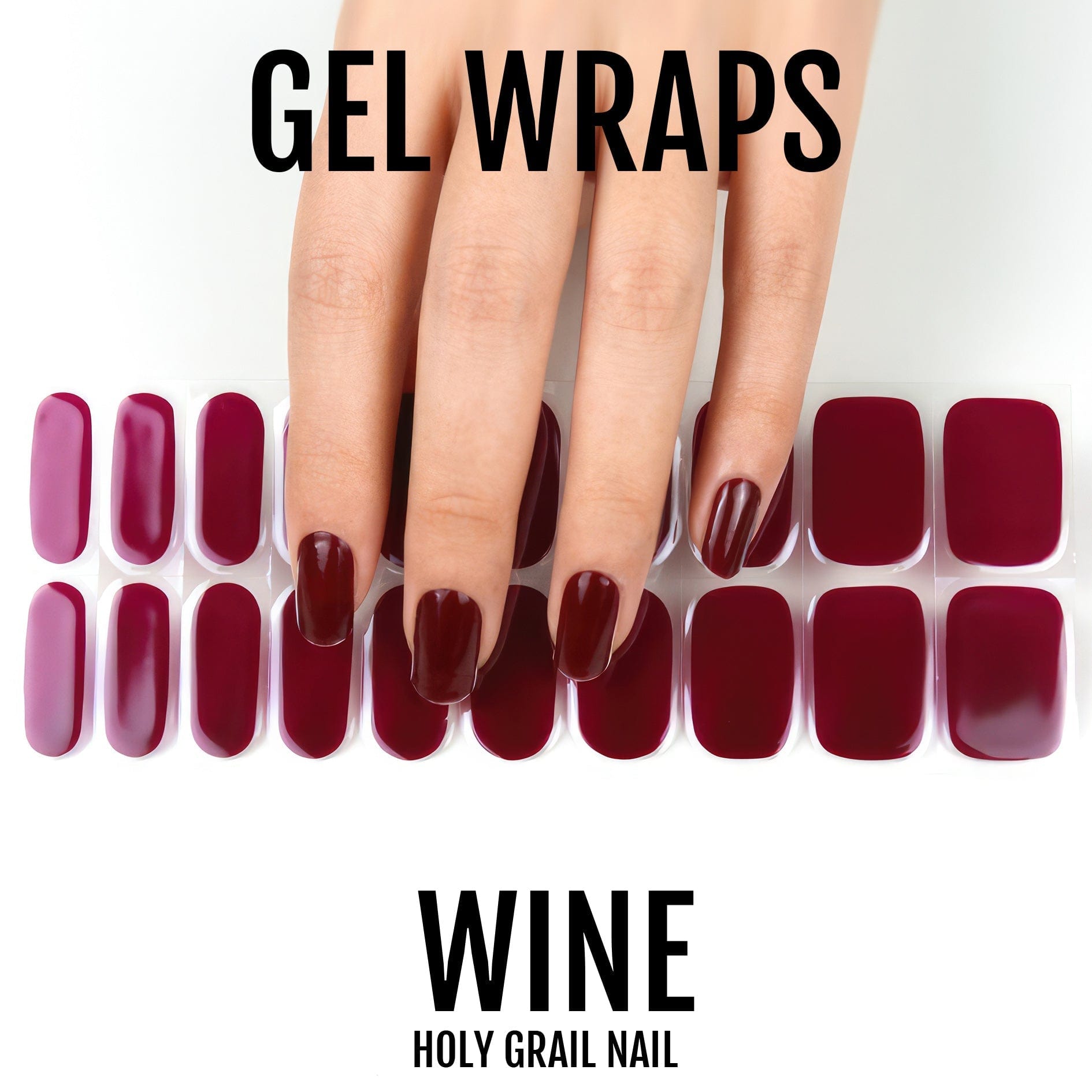 Holy Grail Nail Semi-Cured Gels Wine - Gels