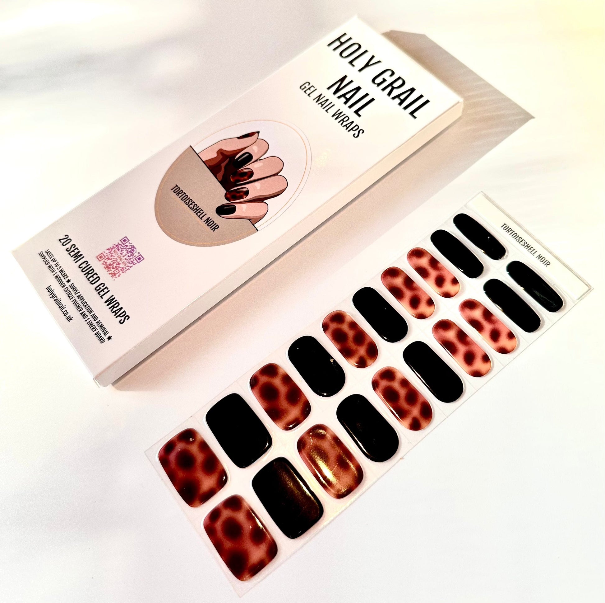 Holy Grail Nail Tortoiseshell Noir - Gels