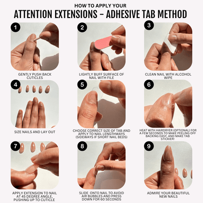 XS Classic Almond French- Soft Gel Press Ons (Extra Short Natural)