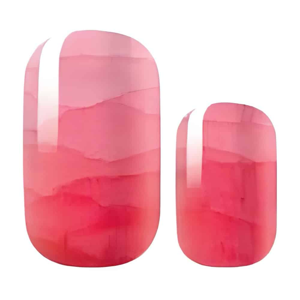 Holy Grail Nail Non-UV Nail Wraps Red Sky at Night (Sheer) - Holy Classics (Non-UV Nail Wraps)