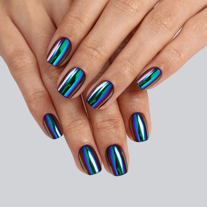 After Hours - Soft Gel Press Ons (Short Square)