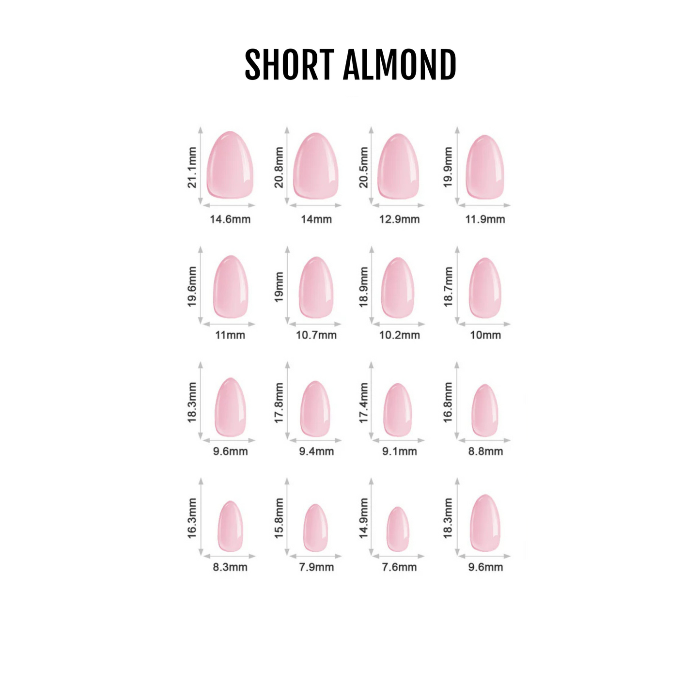 Feeling Extra - Soft Gel Press Ons (Short Almond)
