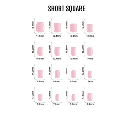 Low Key Luxe - Soft Gel Press Ons (Short Square)